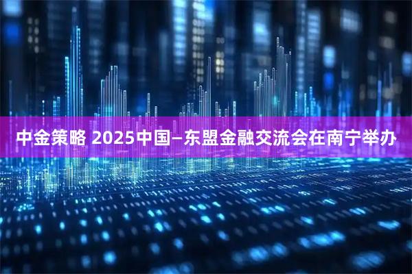 中金策略 2025中国—东盟金融交流会在南宁举办